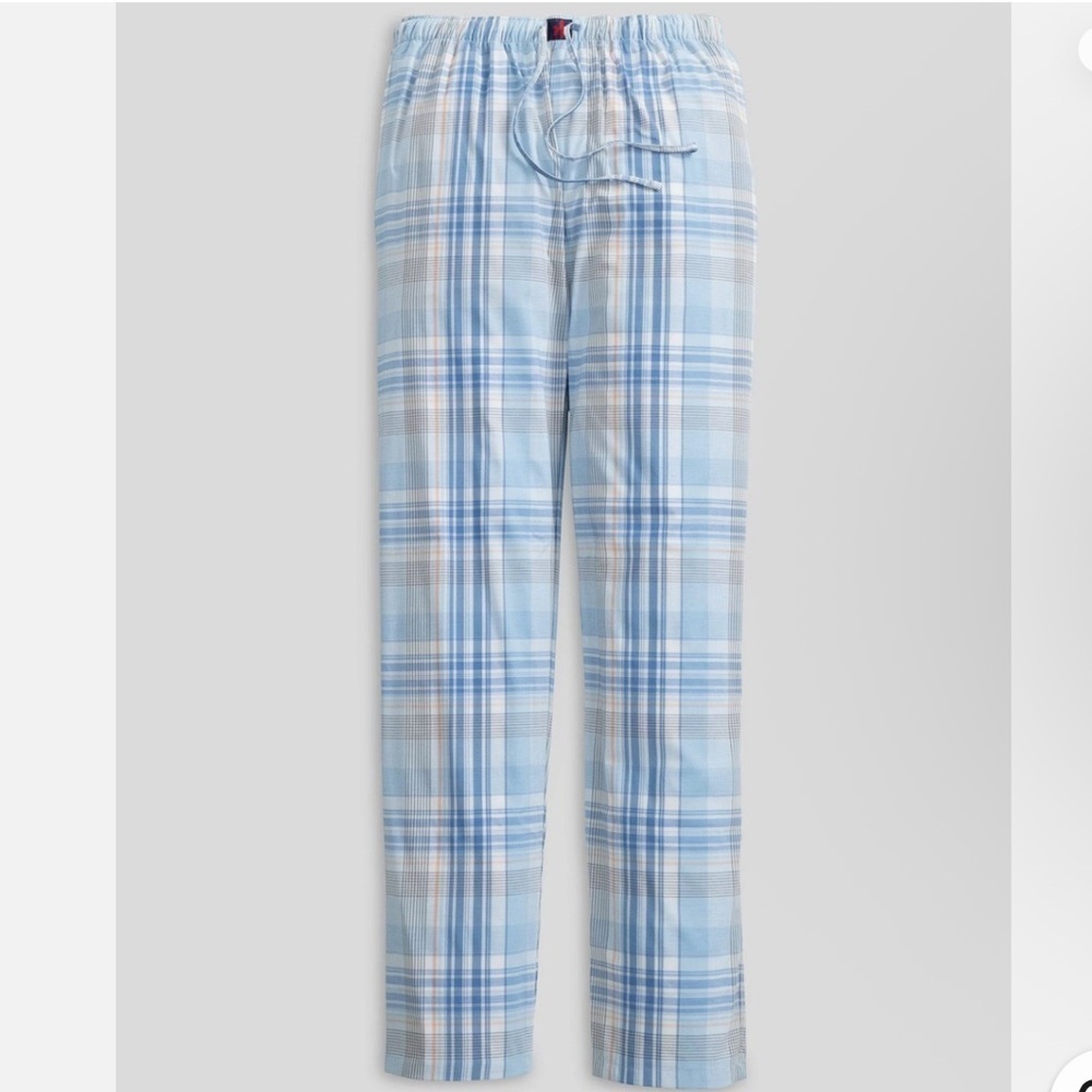 Johnnie-O Kiffin Pajama Pant Malibu Blue Size Small excellent like-new condition